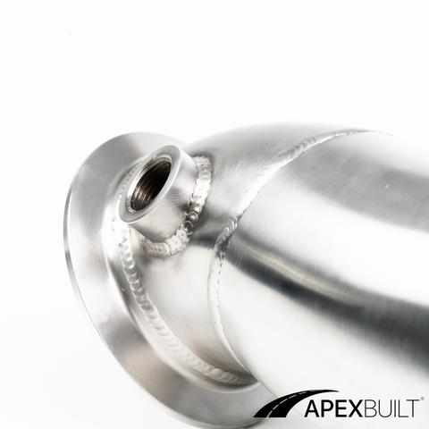 ApexBuilt® BMW G87 M2, G80 M3, & G82/G83 M4 Resonated Race Downpipes (S58, 2021+)