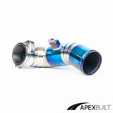 ApexBuilt® Toyota A90/A91 Supra Titanium Charge Pipe Kit (B58, 2020+)