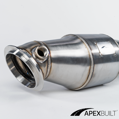 ApexBuilt® BMW G87 M2, G80 M3, & G82/G83 M4 GESI High-Flow Catted Downpipes (S58, 2021+)