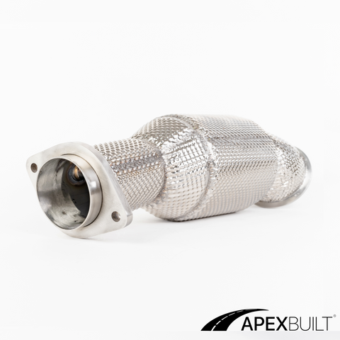 ApexBuilt® BMW G80 M3 & G82 M4 S58 Tubos de bajada catted de alto flujo (2021+)