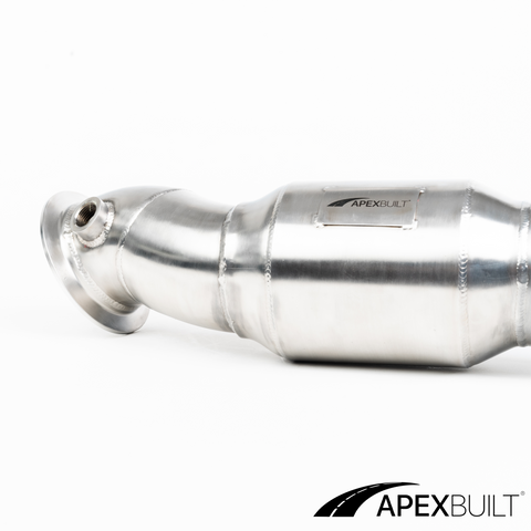 Apex Built® BMW G8X M3 y M4 Catless Race Downpipe (2021+)