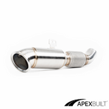 ApexBuilt® BMW B58 Gen 1 GESI High-Flow Catted Downpipe (2016-19)