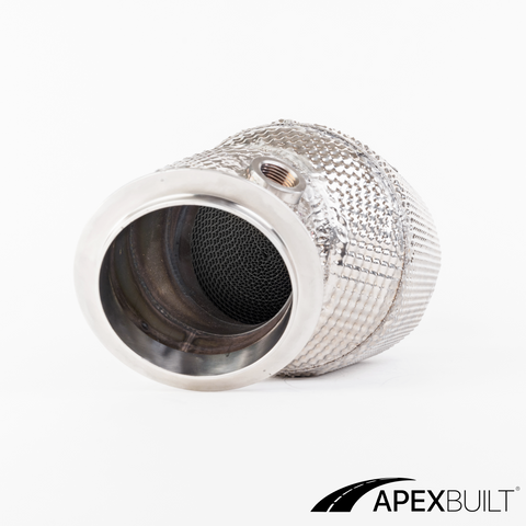 ApexBuilt® BMW G87 M2, G80 M3, & G82/G83 M4 GESI High-Flow Catted Downpipes (S58, 2021+)