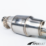 ApexBuilt® BMW G87 M2, G80 M3, & G82/G83 M4 GESI High-Flow Catted Downpipes (S58, 2021+)