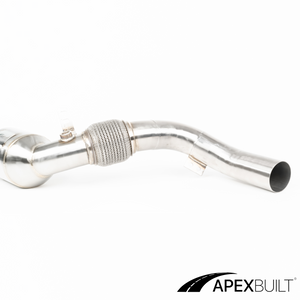 ApexBuilt® BMW F85 X5M/F86 X6M Race Downpipes (S63TU, 2015-19)