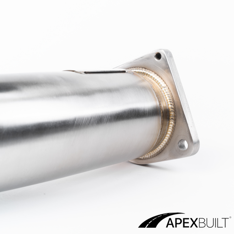 ApexBuilt® BMW F80 M3/F8X M4 Catless Race Downpipes (S55, 2015-18)