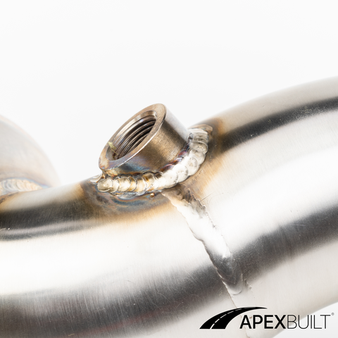 ApexBuilt® BMW F97 X3M & F98 X4M GESI High-Flow Catted Downpipes (S58, 2021+)