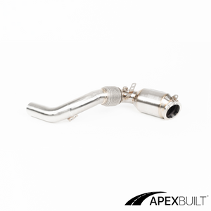 ApexBuilt® BMW F85 X5M/F86 X6M Race Downpipes (S63TU, 2015-19)