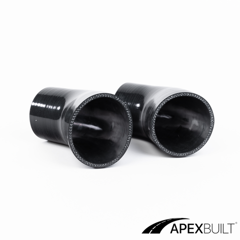 ApexBuilt® BMW F10 M5/F12 M6 Kit de admisión de montaje frontal de titanio (S63TU, 2012-17)