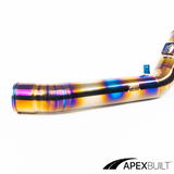 ApexBuilt® BMW G8X M3/M4 Kit de admisión de montaje frontal de titanio (S58, 2021+)