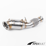 ApexBuilt® Toyota A90/A91 Supra 2.0 B46 Race Downpipe (2021+)