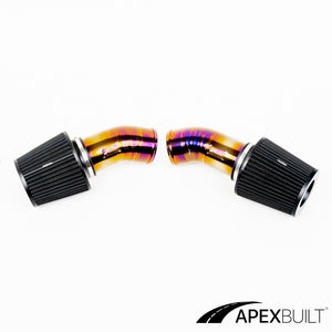 ApexBuilt® BMW F90 M5/F92 M8/G30 M550i/G15 M850i Titanium Intake Kit (N63R/S63R, 2018+)