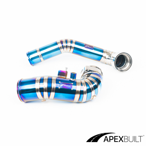 ApexBuilt® Toyota A90/A91 Supra B58 Kit de tubo de carga de titanio (2020+)