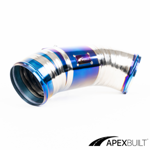 ApexBuilt® BMW F10 M5/F12 M6 Kit de admisión de montaje frontal de titanio (S63TU, 2012-17)