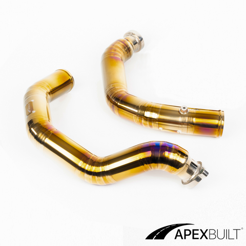 ApexBuilt® BMW F8X M3/M4 S55 Kit de tubo de carga de titanio (2015-18)