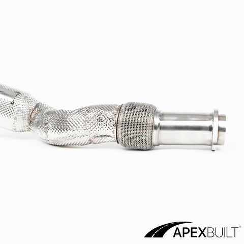 Apex Built® BMW G8X M3 y M4 Catless Race Downpipe (2021+)