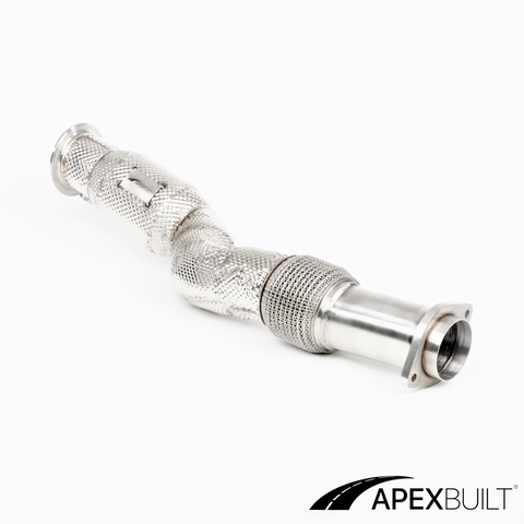 Apex Built® BMW G8X M3 y M4 Catless Race Downpipe (2021+)