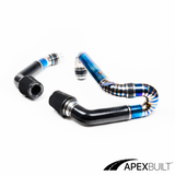 ApexBuilt® BMW G8X M3/M4 Kit de admisión de montaje frontal de titanio (S58, 2021+)