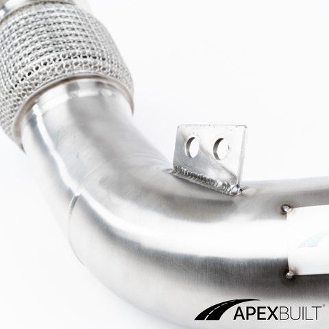 ApexBuilt® BMW F90 M5 & F92/F93 M8 GESI High-Flow Catted Downpipes (S63R, 2018+)