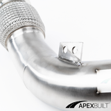 ApexBuilt® BMW F90 M5 & F92/F93 M8 GESI High-Flow Catted Downpipes (S63R, 2018+)