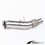 ApexBuilt® BMW G-Chassis B48 Race Downpipe (2018+)