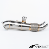 ApexBuilt® Toyota A90/A91 Supra B58 Catless Race Downpipe (2020+)