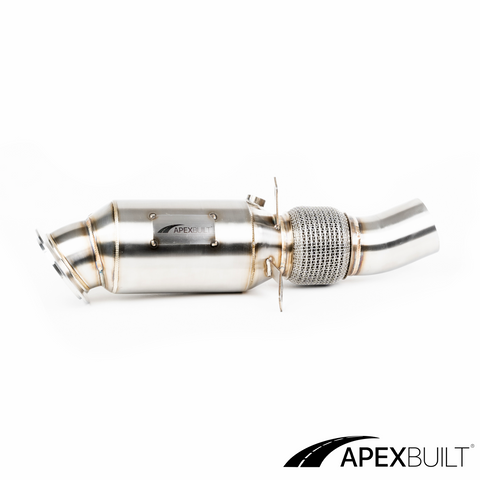 ApexBuilt® BMW F01/F10/F15 N55 Tubo de bajada catted de alto flujo (PWG/3.5") (2011-13)