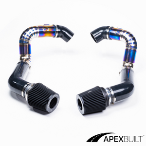 ApexBuilt® BMW F10 M5/F12 M6 Titanium Front Mount Intake Kit (S63TU, 2012-17)