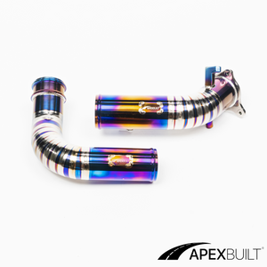 ApexBuilt® BMW F & G-Chassis B46/B48 Titanium Charge Pipe Kit