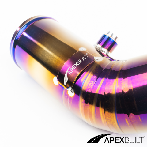 ApexBuilt® BMW F10 M5 & F06/F12/F13 M6 Titanium Charge Pipe Kit (S63TU, 2012-17)