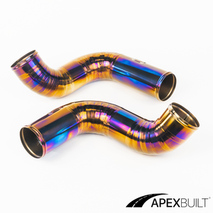 ApexBuilt® BMW F10 M5/F12 M6 Titanium Front Mount Intake Kit (S63TU, 2012-17)