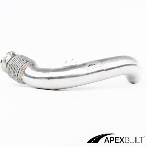 ApexBuilt® BMW F90 M5 & F92/F93 M8 GESI High-Flow Catted Downpipes (S63R, 2018+)