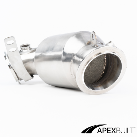 ApexBuilt® BMW F90 M5 & F92/F93 M8 GESI High-Flow Catted Downpipes (S63R, 2018+)