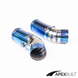 Kit de tubo de carga de titanio ApexBuilt® S63TU – BMW F10 M5/F1X M6 (2012-17)