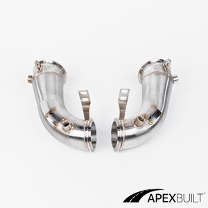 ApexBuilt® BMW F90 M5 & F92/F93 M8 Race Downpipes (S63R, 2018+)