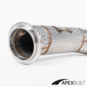 ApexBuilt® BMW F87 M2C, F80 M3, & F82/F83 M4 Race Downpipes (S55, 2015-20)