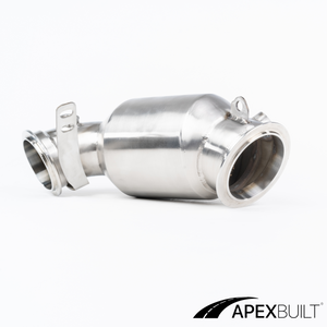 ApexBuilt® BMW F90 M5 & F92/F93 M8 GESI High-Flow Catted Downpipes (S63R, 2018+)