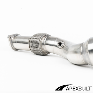 Apex Built® BMW G8X M3 y M4 Catless Race Downpipe (2021+)