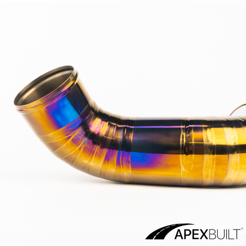 ApexBuilt® BMW F10 M5/F12 M6 Titanium Front Mount Intake Kit (S63TU, 2012-17)