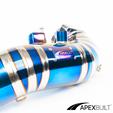 ApexBuilt® Toyota A90/A91 Supra Titanium Charge Pipe Kit (B58, 2020+)