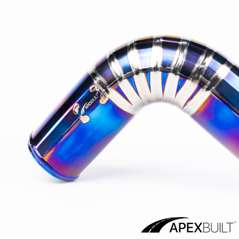 ApexBuilt® BMW F10 M5/F12 M6 Kit de admisión de montaje frontal de titanio (S63TU, 2012-17)