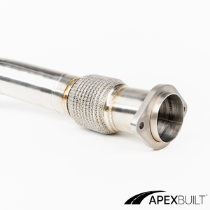 ApexBuilt® BMW F97 X3M & F98 X4M GESI High-Flow Catted Downpipes (S58, 2021+)