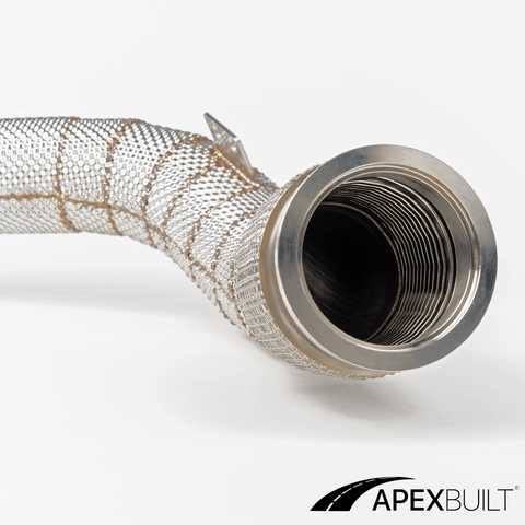 ApexBuilt® BMW F90 M5 & F92/F93 M8 Race Downpipes (S63R, 2018+)