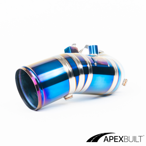 ApexBuilt® Toyota A90/A91 Supra B58 Kit de tubo de carga de titanio (2020+)