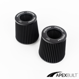 ApexBuilt® Front Mount Intake Filter Set – S58, S63TU, S63R