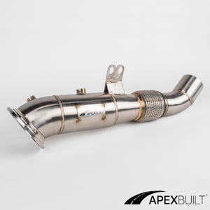 ApexBuilt® BMW F2X/F3X B58 Catless Race Downpipe - ApexBuilt, Inc.