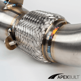ApexBuilt® BMW F2X/F3X N20 Catless Race Downpipe - ApexBuilt, Inc.