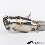 ApexBuilt® BMW F2X/F3X N26 Catless Race Downpipe - ApexBuilt, Inc.