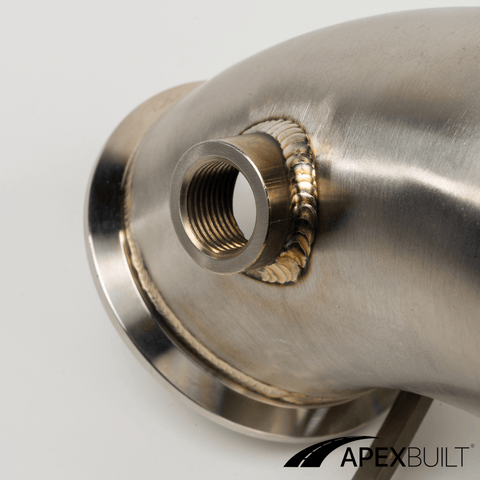 ApexBuilt BMW F90 M5 & F9X M8 Primary + Secondary Catless Race Downpipes - ApexBuilt, Inc.