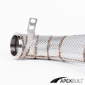 ApexBuilt® BMW F95 X5M & F96 X6M Catless Race Downpipes (S63R, 2020+) - ApexBuilt, Inc.